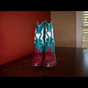 VINTAGE! Zodiac USA Cowboy Boots